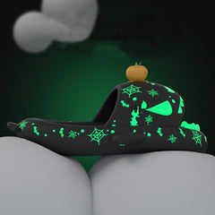 Halloween And Christmas Shoes Ins Luminous Shark Slippers Couple Men Women House Shoes Non-slip Bathroom Slippers Home