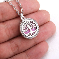 10 Styles Aroma Oil Diffuser Perfume Necklace