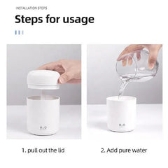 Mini Air Humidifier Aroma Essential Oil Diffuser