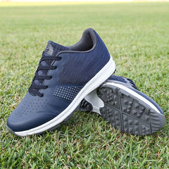 New Waterproof Men Golf Shoes Training Sneakers