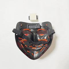 Wireless Halloween LED Purge Mask