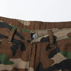 Cargo Camouflage Streetwear Jeans