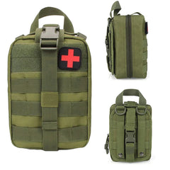 Tactical First Aid Kit Medical Molle Rip Away EMT IFAK Survival Emergency Bag