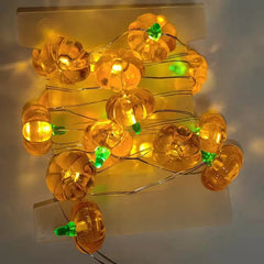 LED Halloween Pumpkin Hanging Lantern String Light Kids Birthday Party Supplies Halloween Home Decoration Lantern Lamp Props