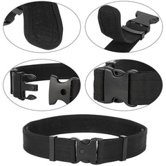 10In1 Tactical Security Duty Belts Multifunctional Gun Holster Flashlight Pouch Sets Utility Kit Belt Police Duty Belt