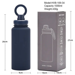 Insulated Water Bottle With Phone Holder