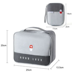 Large Capacity First Aid Kit Home Medicine Storage