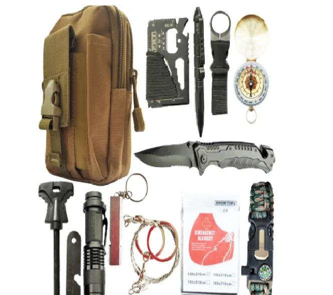 Travel Multifunctional Outdoor Survival kits