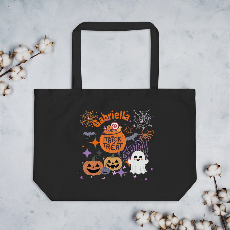 Large organic tote bag