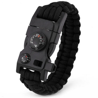 15-In-1 Paracord Survival Bracelet