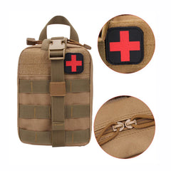 Tactical First Aid Kit Medical Molle Rip Away EMT IFAK Survival Emergency Bag