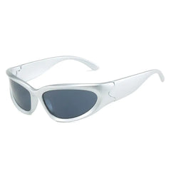 Wrap Around Oval Sunglasses UV400