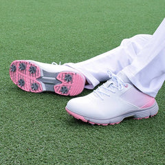 New Waterproof  Women Outdoor Spikes Golf Sneakers