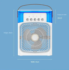 Portable 3-Speed Air Cooler & Humidifier For Office